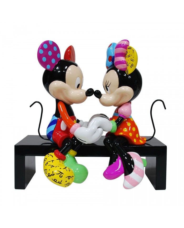 Mickey & Minnie – Figurine Pop Art par Romero Britto (Disney)